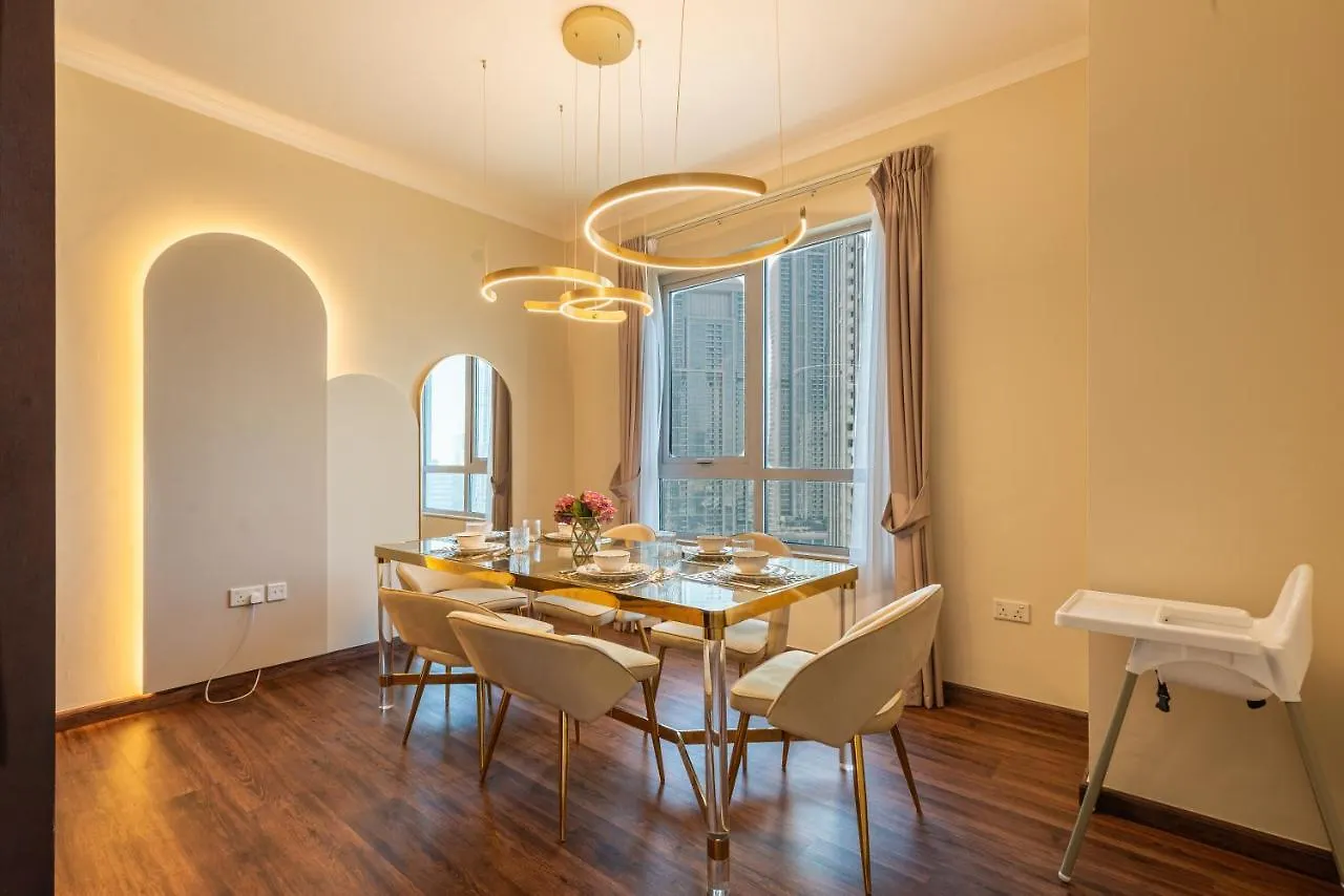 First Class 3Br With Full Burj Khalifa View Dubaj