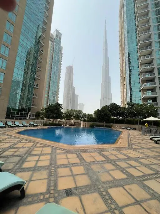 Apartmán First Class 3Br With Full Burj Khalifa View Dubaj